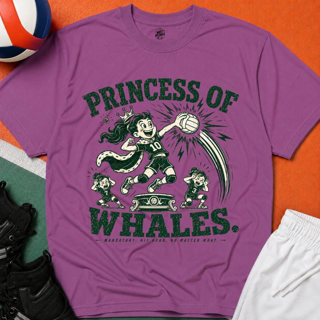 Princess of Whales 2 Volleyball T-Shirt
