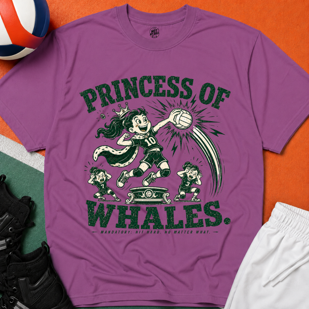 Princess of Whales 2 Volleyball T-Shirt