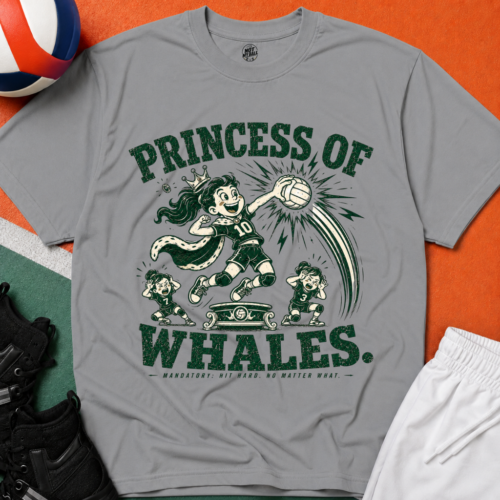 Princess of Whales 2 Volleyball T-Shirt