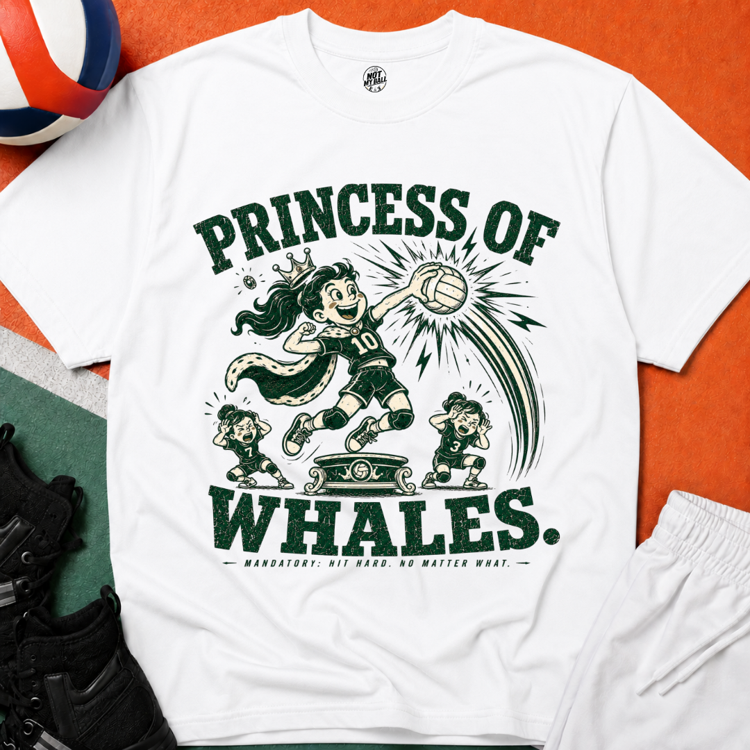 Princess of Whales 2 Volleyball T-Shirt